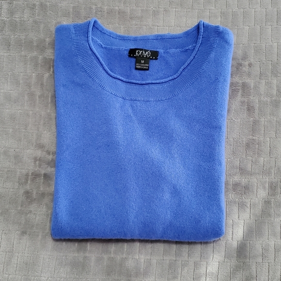 Prive cashmere blue sweater - Picture 4 of 4